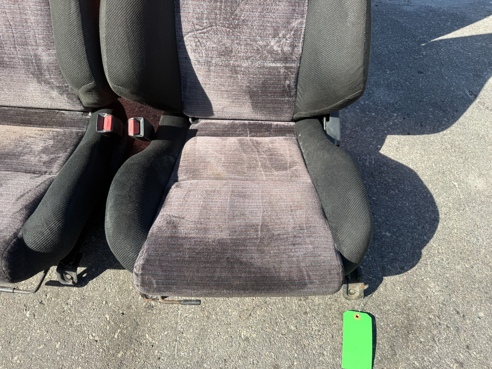 88 91  HONDA CIVIC EF HATCHBACK SI FRONT & REAR SEATS   OEM FACTORY GENUINE 3255