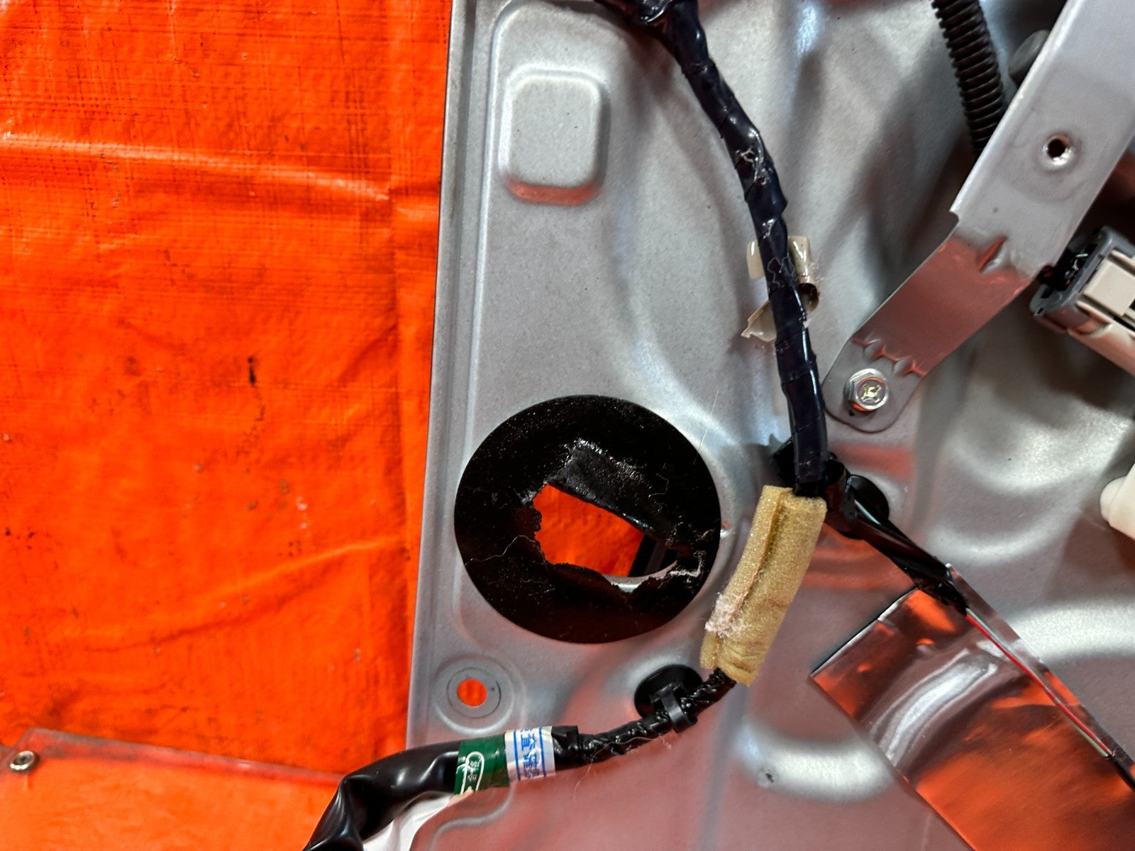 08 15 INFINITI G37 COUPE   PASSENGER RIGHT WINDOW REGULATOR   OEM #3207