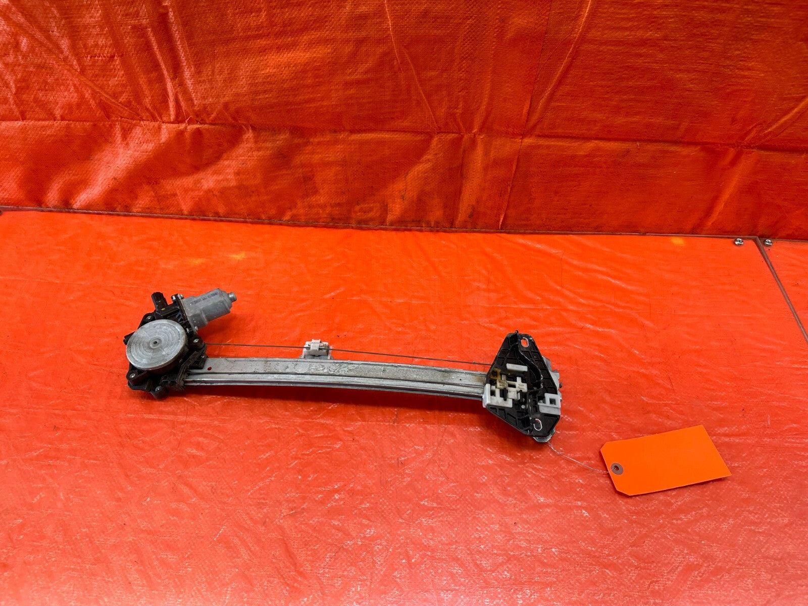 08 12 HONDA ACCORD SEDAN LEFT REAR    WINDOW REGULATOR W/ MOTOR   OEM #2390