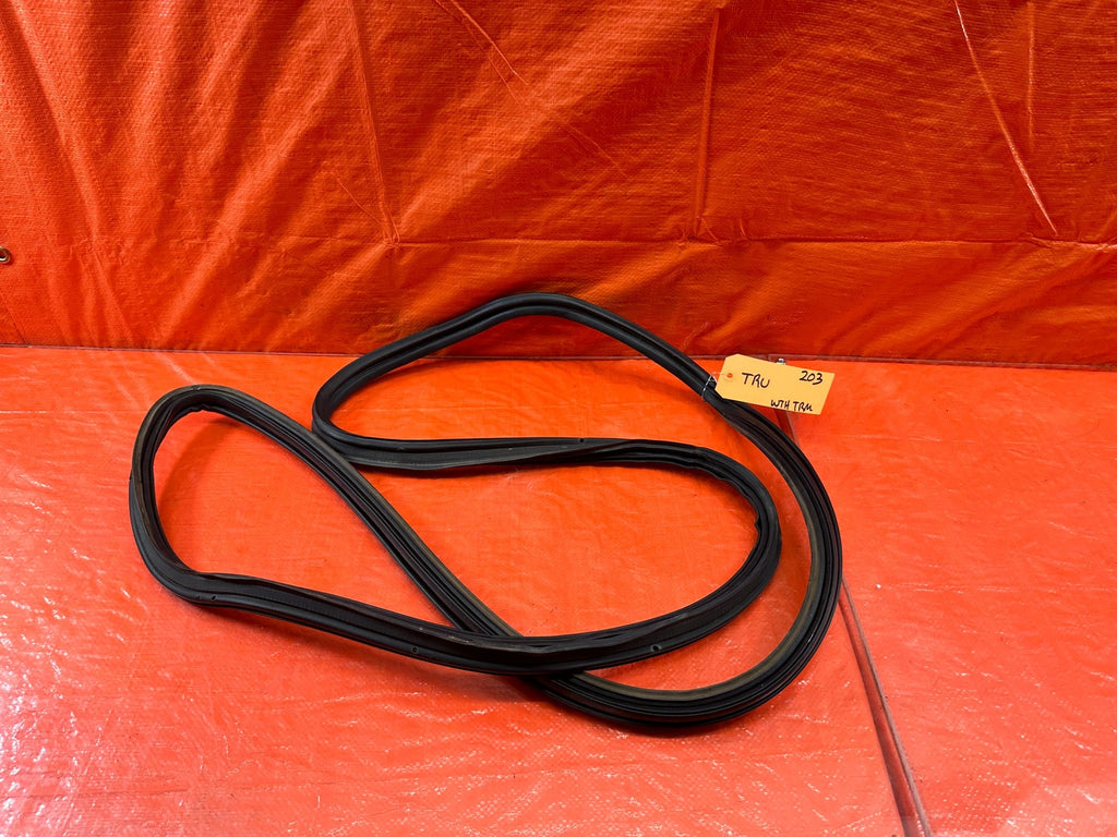 07 11 HONDA CIVIC SI SEDAN TRUNK WEATHER STRIP TRIM GASKET LINER LINING OEM #2030
