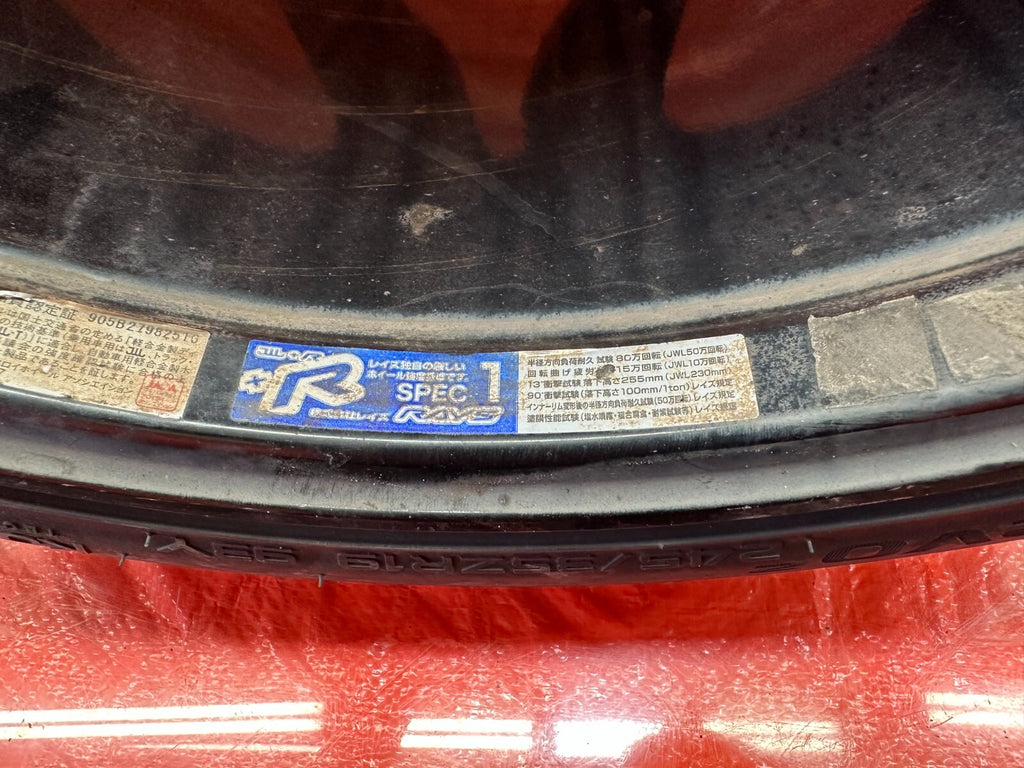 JDM RAYS GRAM LIGHTS   57FXX   5x100 / 19x9 / +38 / VENTUS V12 EVO2   245/35ZR1922