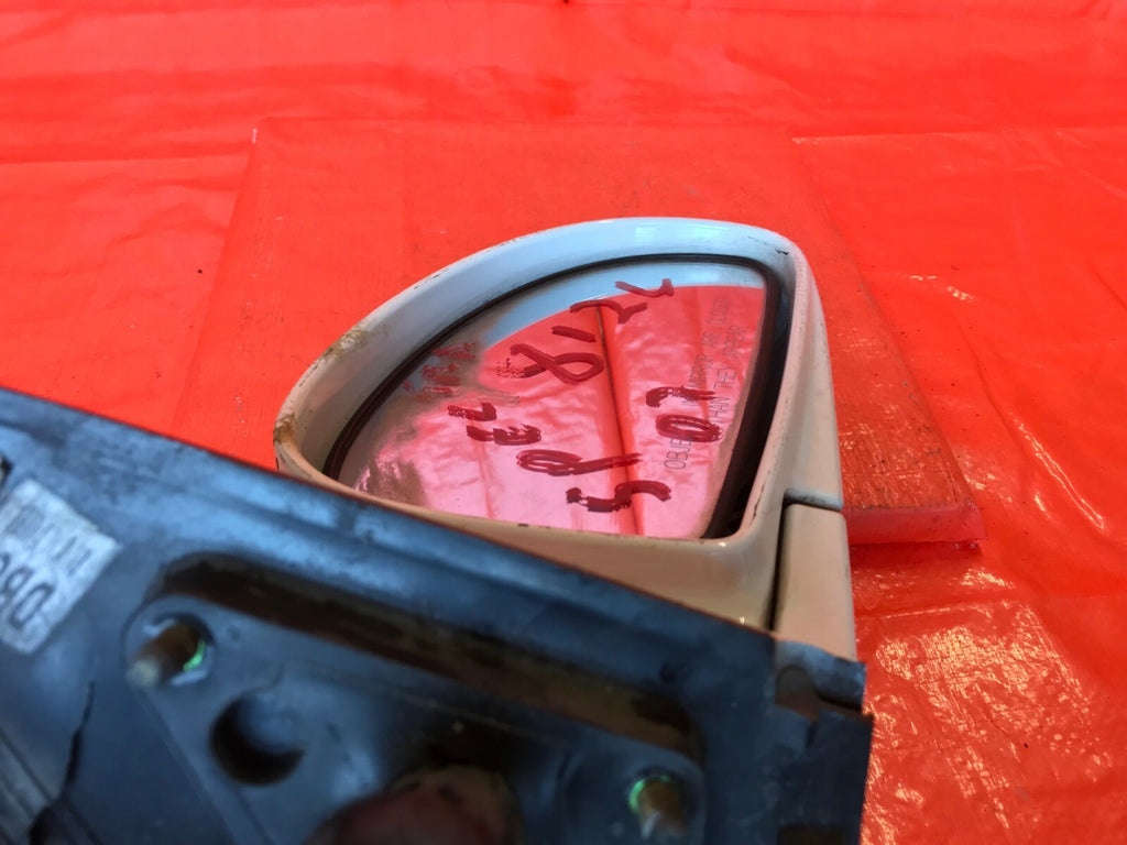 OEM 2007 2008 2009 KIA SPECTRA PASSENGER RIGHT SIDE VIEW MIRROR   MANUAL   WHITE6