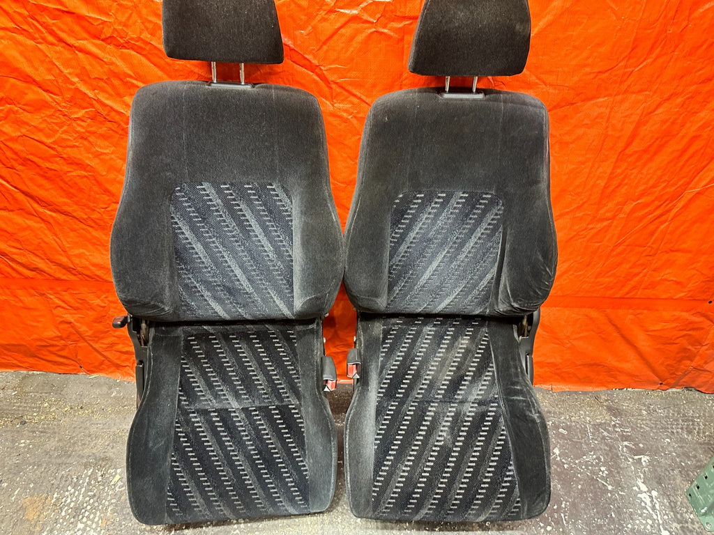 97 01 HONDA PRELUDE 2.2L HEATED FRONT SEATS DOOR PANELS WITH SWITCHES OEM #3355