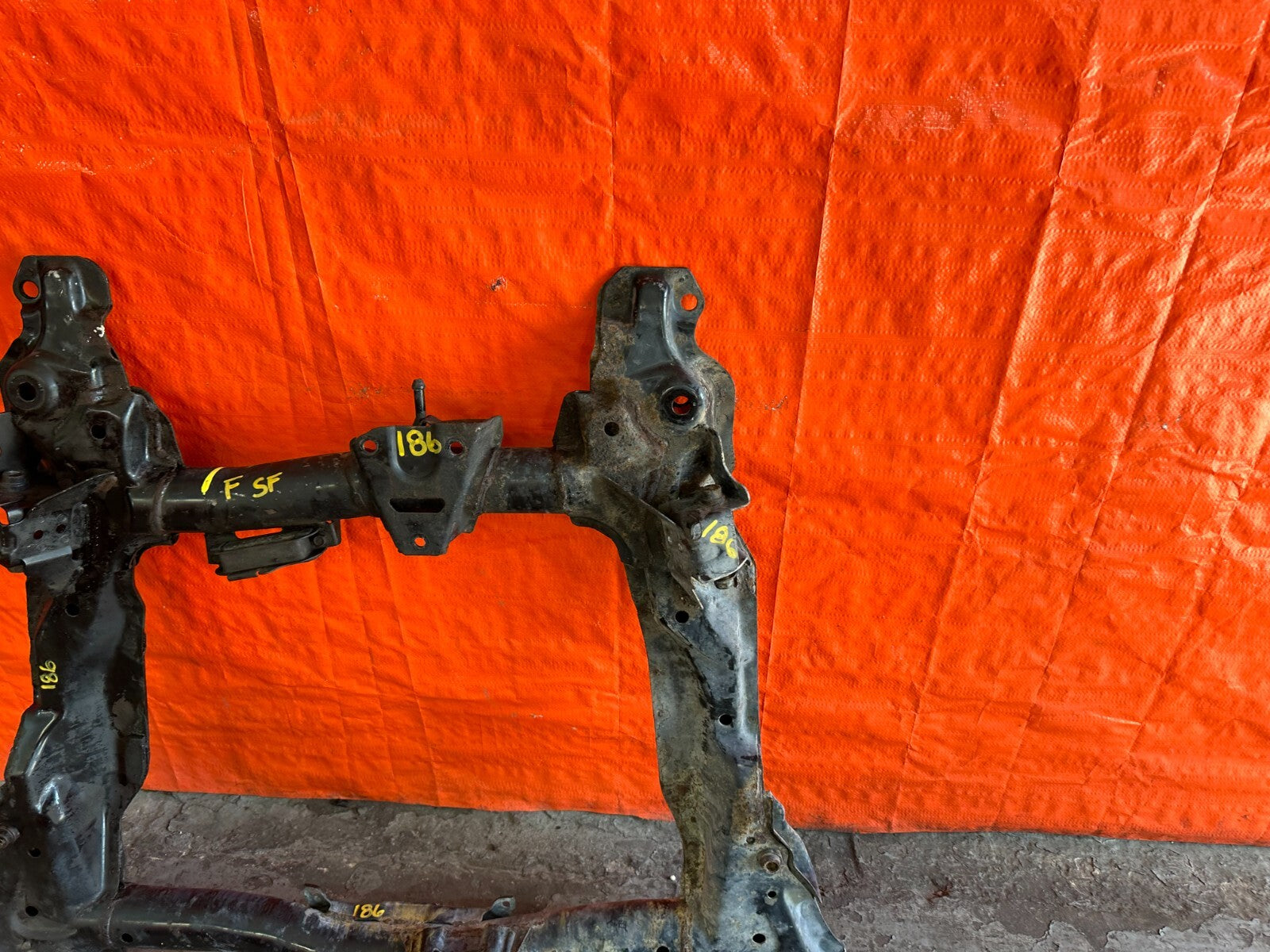 02 05 HONDA CIVIC SI EP3   SUBFRAME CROSSMEMBER K FRAME ENGINE CRADLE   OEM #1864