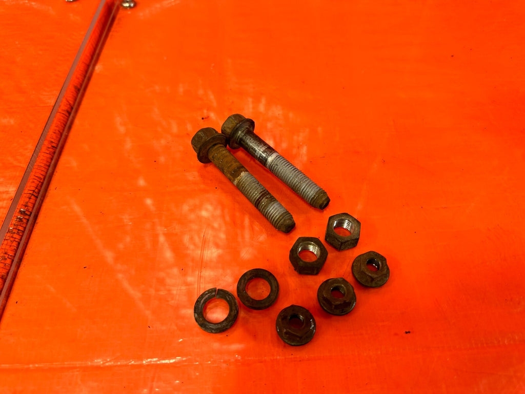 90 93 MAZDA MX 5 MIATA   FRONT SHOCK MOUNTING BOLT SET BOLTS HARDWARE OEM #2670