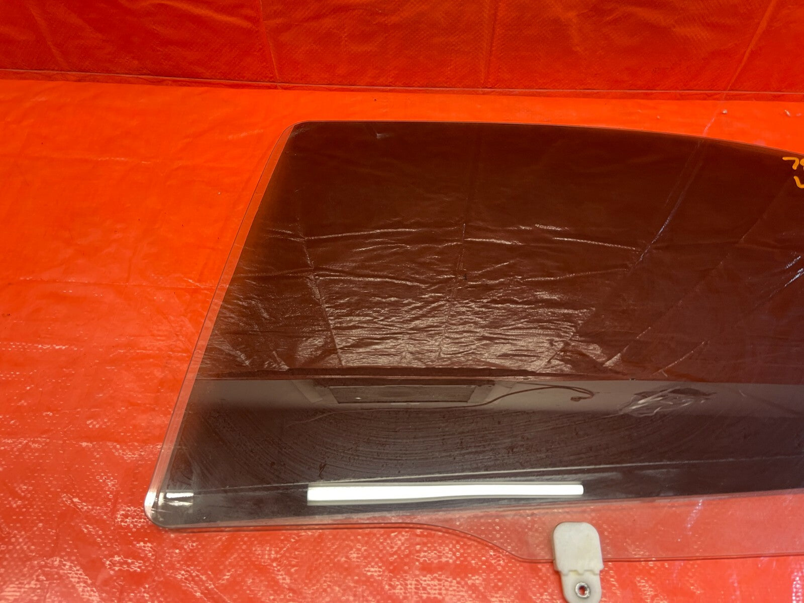 08 11 LANCER EVOLUTION X 10   WINDOW GLASS   DRIVER LEFT REAR SIDE   OEM 785