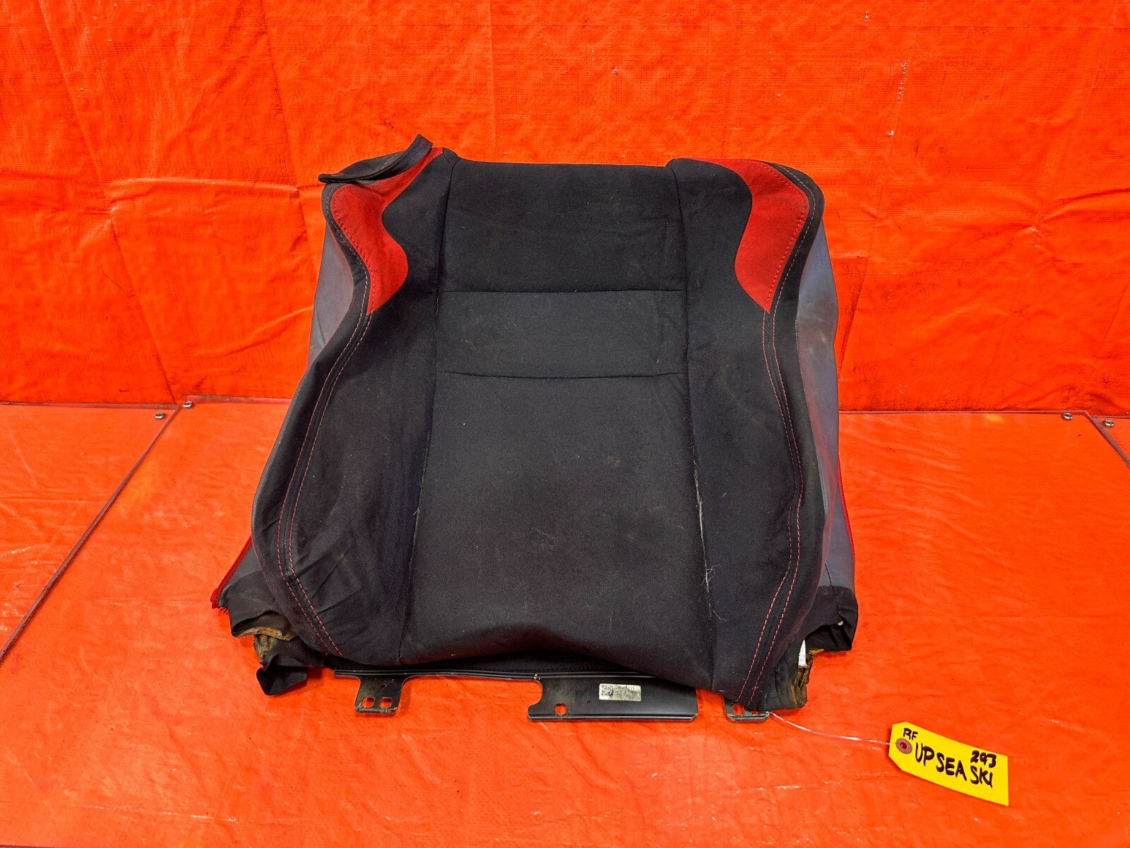13 16 SCION FRS   PASSENGER RIGHT FRONT UPPER SEAT SKIN WRAP COVER   OEM #2930