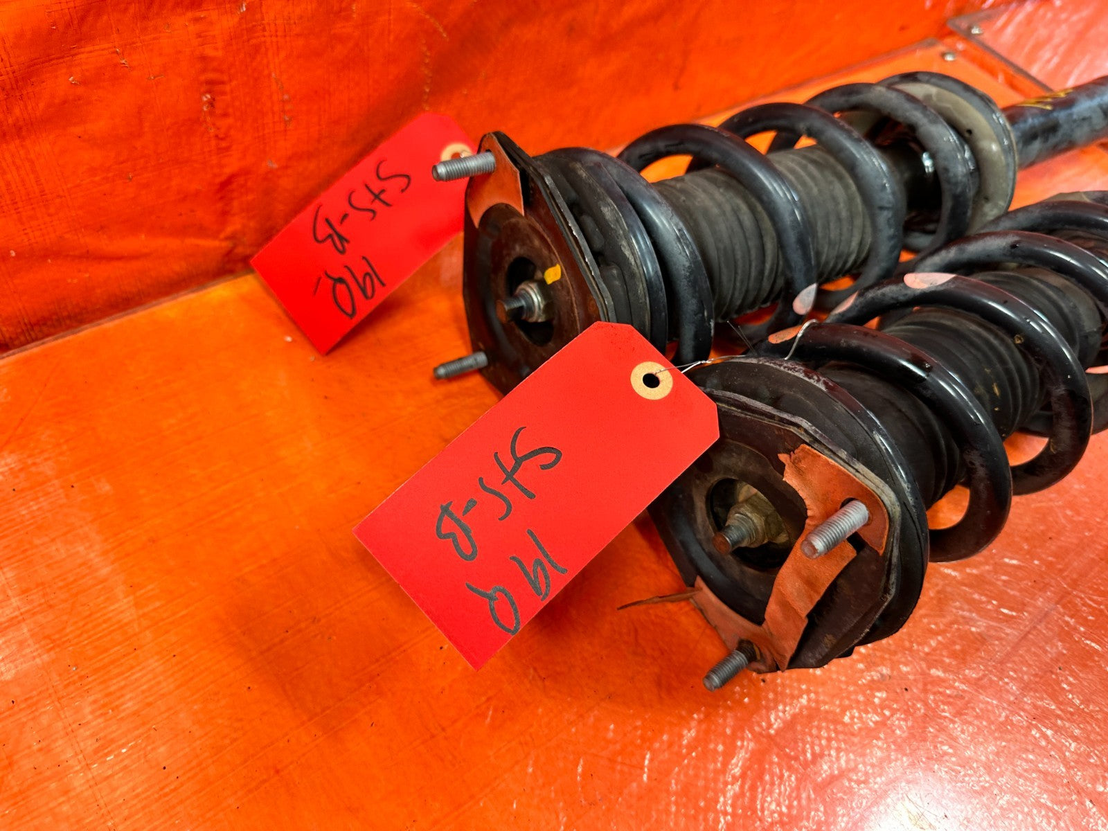 14 24 INFINITI Q50   NON ELECTRIC RWD FRONT SHOCKS & SPRINGS LEFT AND RIGHT OEM7