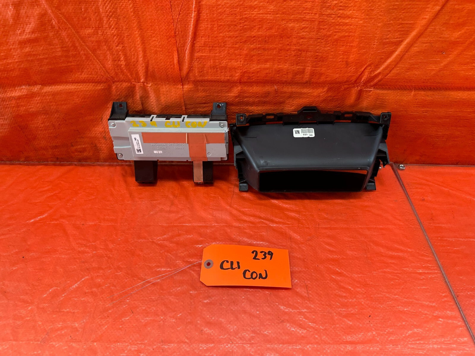 2012 12 HONDA ACCORD SEDAN 2.4L SE CLIMATE CONTROL INFORMTAION DISPLAY SCREEN 395
