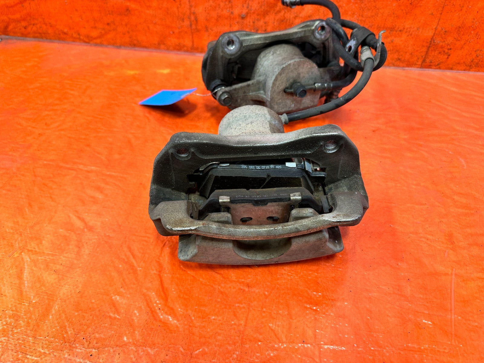 10 16 HYUNDAI GENESIS COUPE   NON BREMBO   FRONT BRAKE CALIPERS LEFT RIGHT #3255