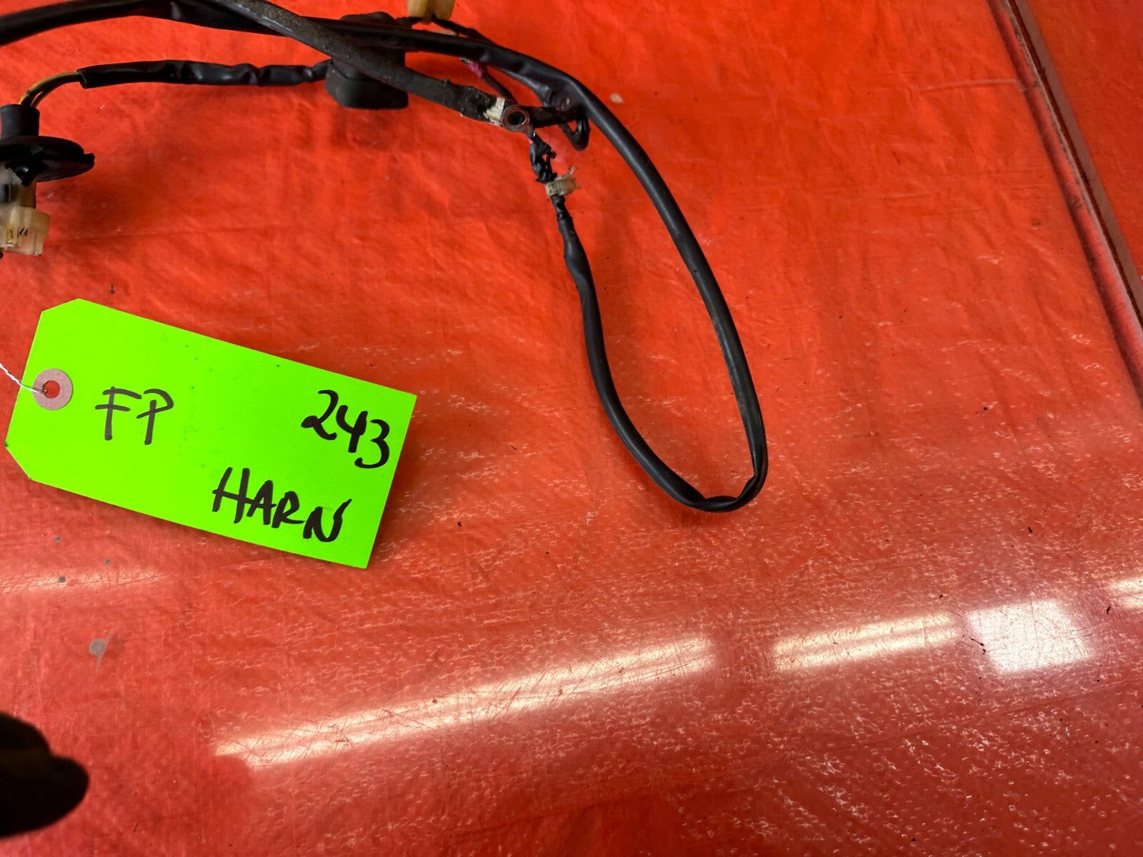 1989 89 HONDA CRX DX   GASOLINE GAS FUEL TANK PUMP WIRE HARNESS LOOM   OEM 2432