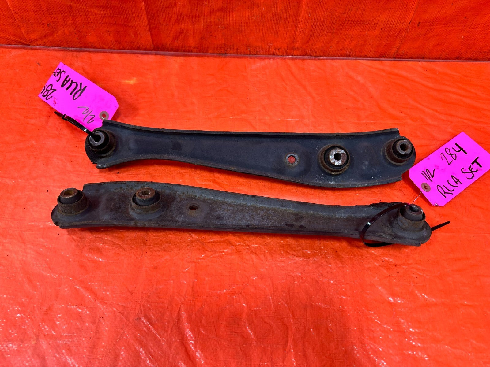 99 00 HONDA CIVIC SI EM1   REAR SWAY BAR MODEL REAR LOWER CONTROL ARMS   OEM 2848