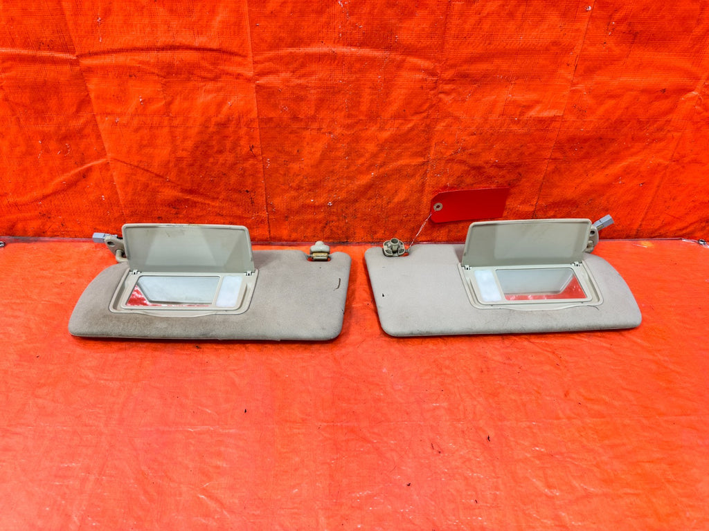 04 05 ACURA TSX   LEFT AND RIGHT SUN VISORS PAIR SET   OEM FACTORY OE #3121