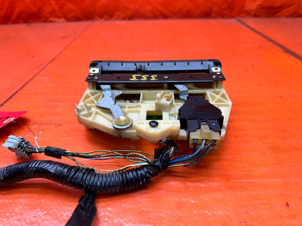 92 95 HONDA CIVIC EX 1.6L   AC HEATER CLIMATE CONTROL UNIT BEZEL   OEM #3337