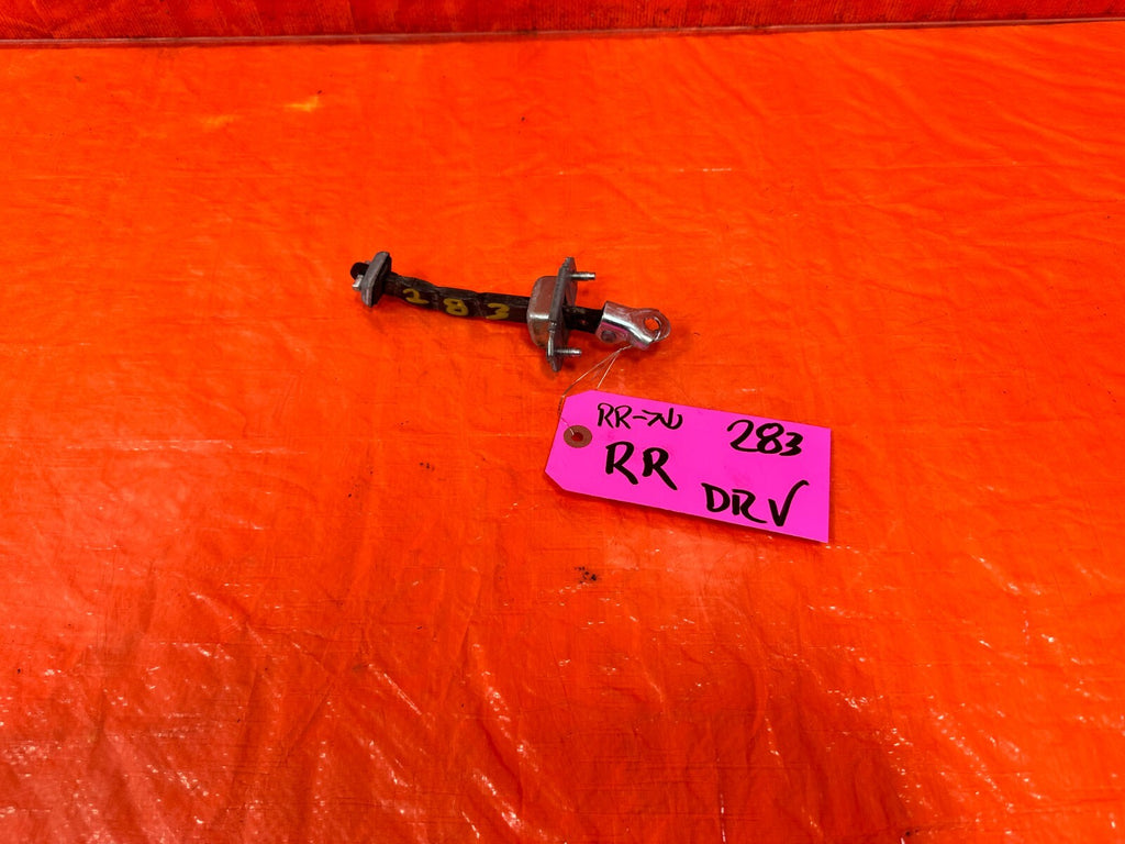 08 21 SUBARU IMPREZA WRX PASSENGER REAR DOOR CHECKER HINGE ARM STOPPER OEM #2830