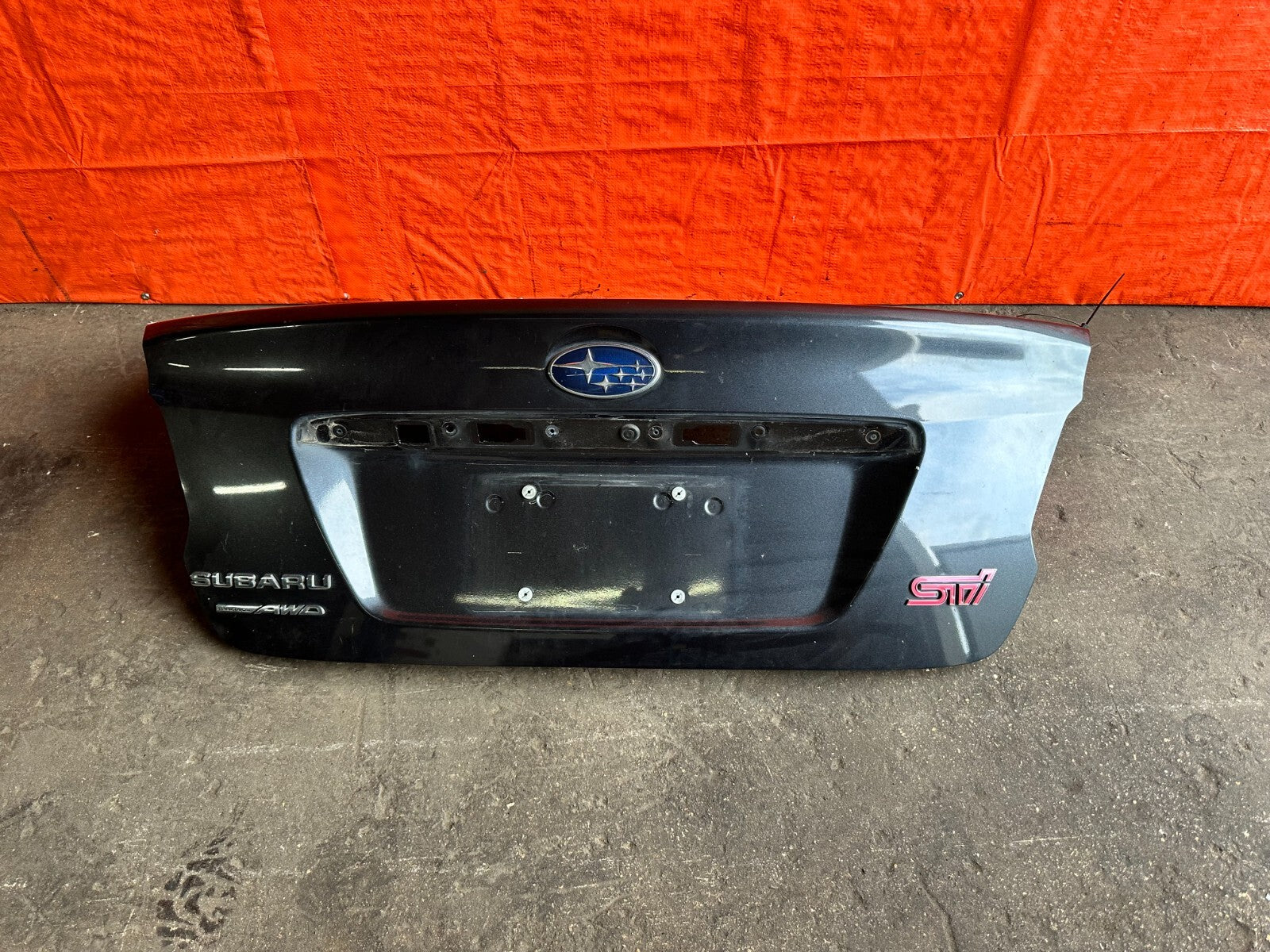 15 21 SUBARU WRX & STI   TRUNK REAR DECK LID TAIL GATE HATCH LATCH   OEM #2660