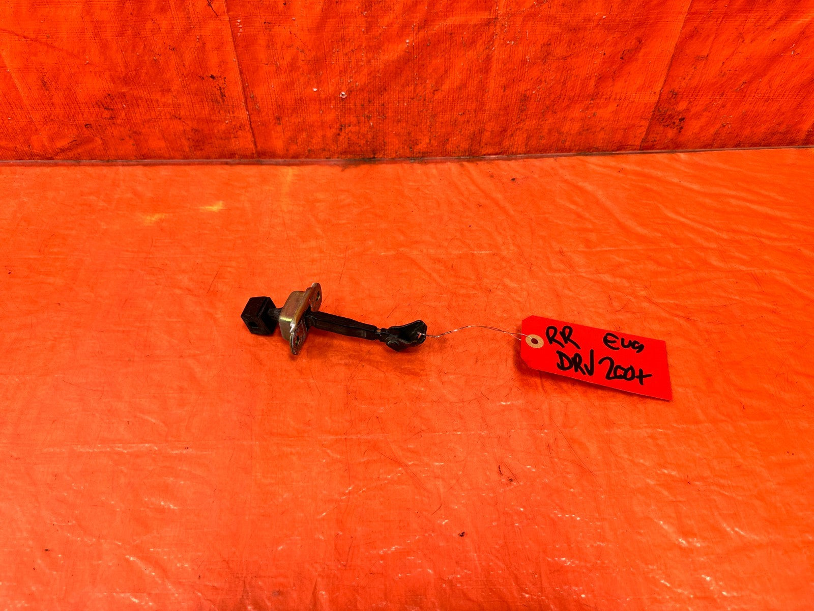 03 05 LANCER EVOLUTION EVO VIII IX 8 9   RIGHT REAR DOOR CHECKER   OEM EV90
