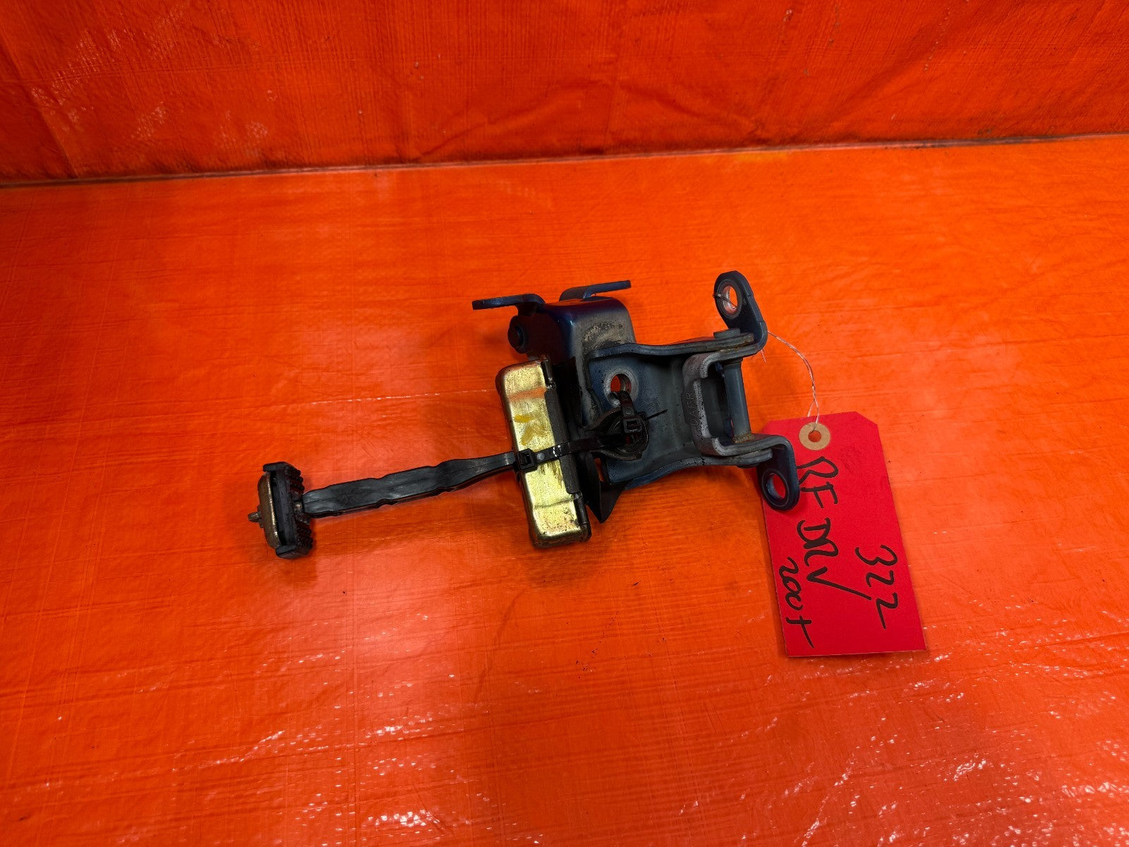 04 08 ACURA TSX   PASSENGER RIGHT FRONT DOOR HINGE SET UPPER LOWER & STOPPER0