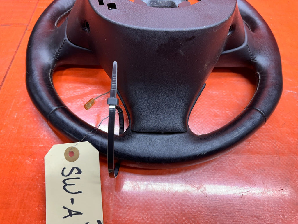14-15 INFINITI Q50 3.7L AWD LEATHER STEERING WHEEL BARE MOUNTING FRAME OEM #34512