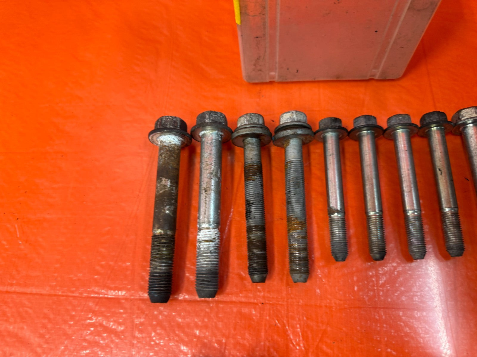 09 14 ACURA TSX   COMPLETE FRONT CONTROL ARM BOLTS HARDWARE   OEM 3215