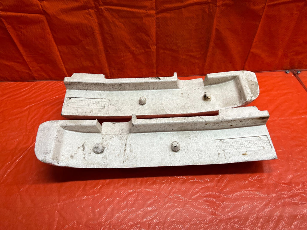 90 91 ACURA INTEGRA 2D REAR BUMPER FOAM IMPACT ENERGY ABSORBER LEFT RIGHT   OEM9