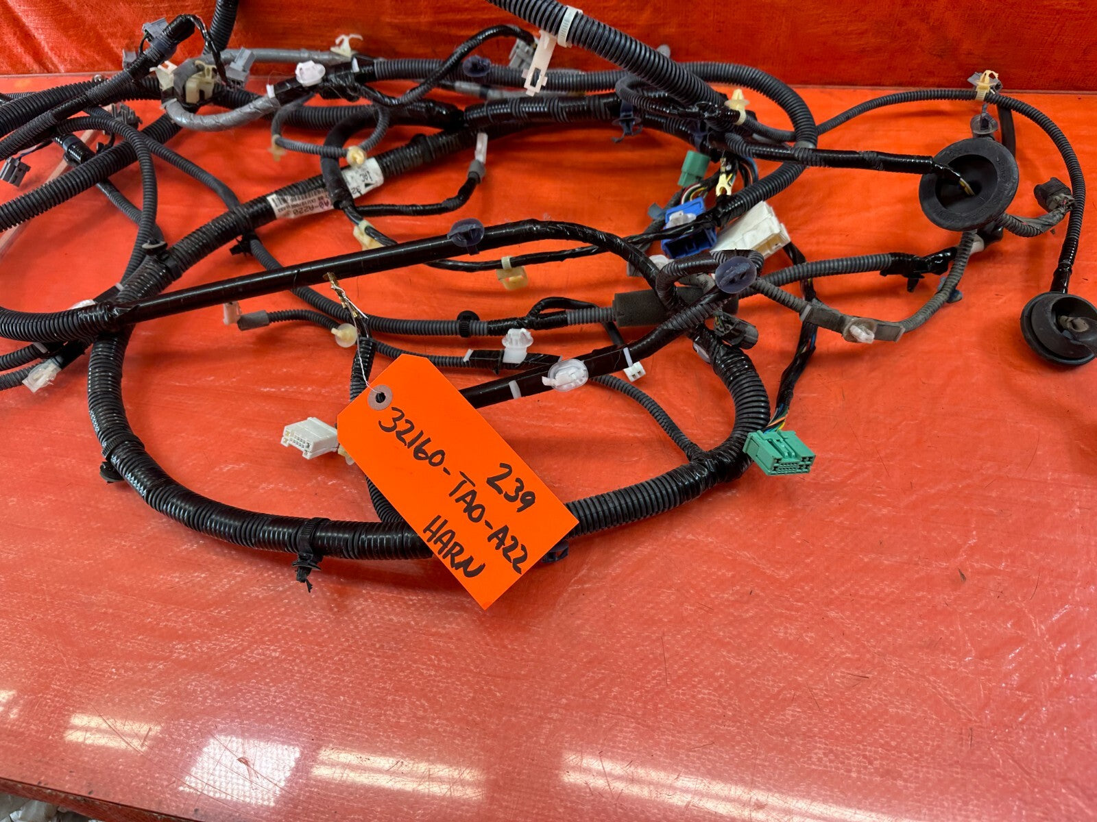 11 12 HONDA ACCORD SEDAN 2.4L LXP SE   INTERIOR DRIVER LEFT SIDE HARNESS OEM 2393