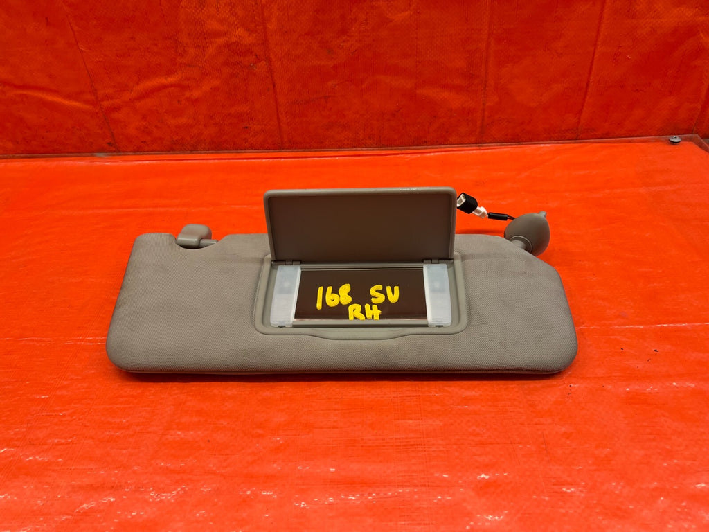 09 11 ACURA TSX   SUN VISOR   PASSENGER RIGHT SIDE   GRAY COLOR   OEM #1689