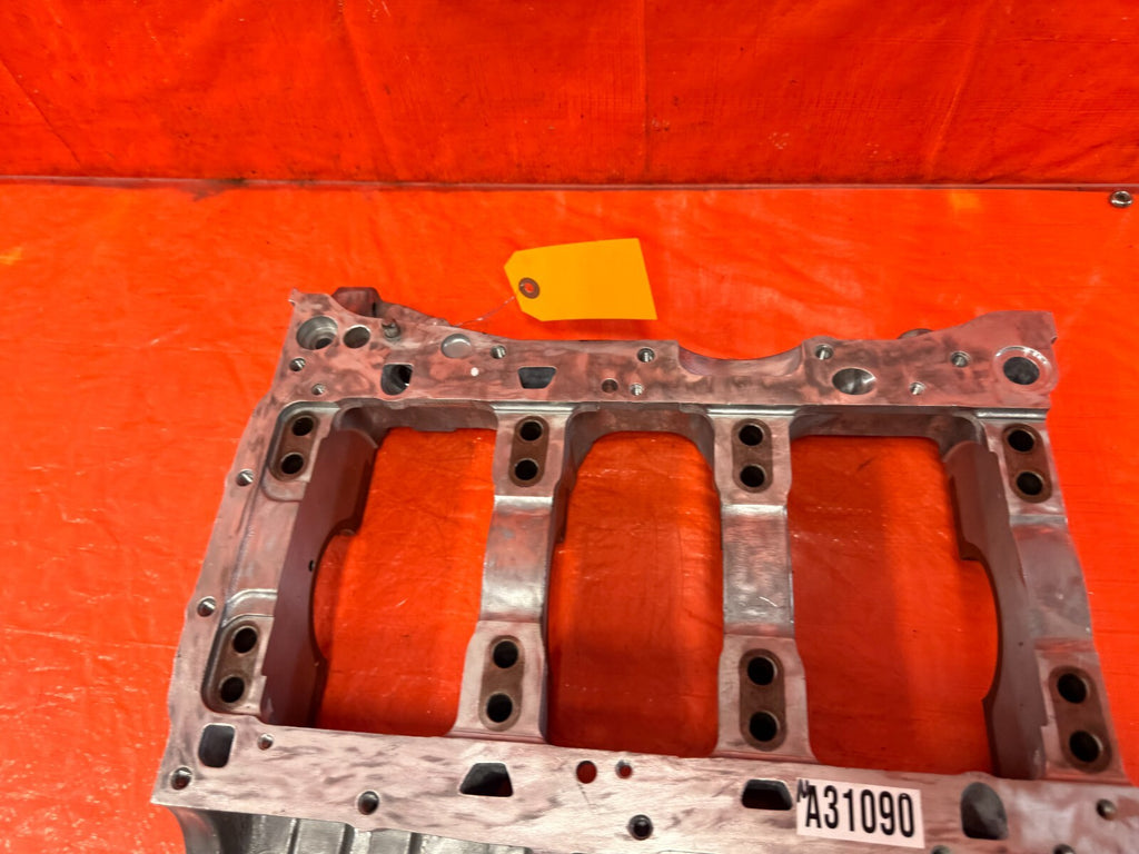 10 15 INFINITI G37   ALUMINUM   CRANK CRANKSHAFT GIRDLE OIL PAN   OEM #VQ9