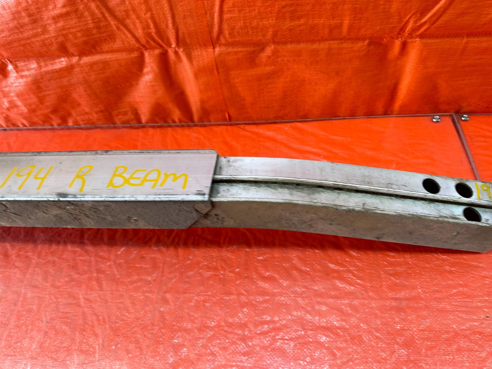 07 11 HONDA CIVIC   2D COUPE   REAR CRASH BEAM REINFORCEMENT RE BAR   OEM OE 1943