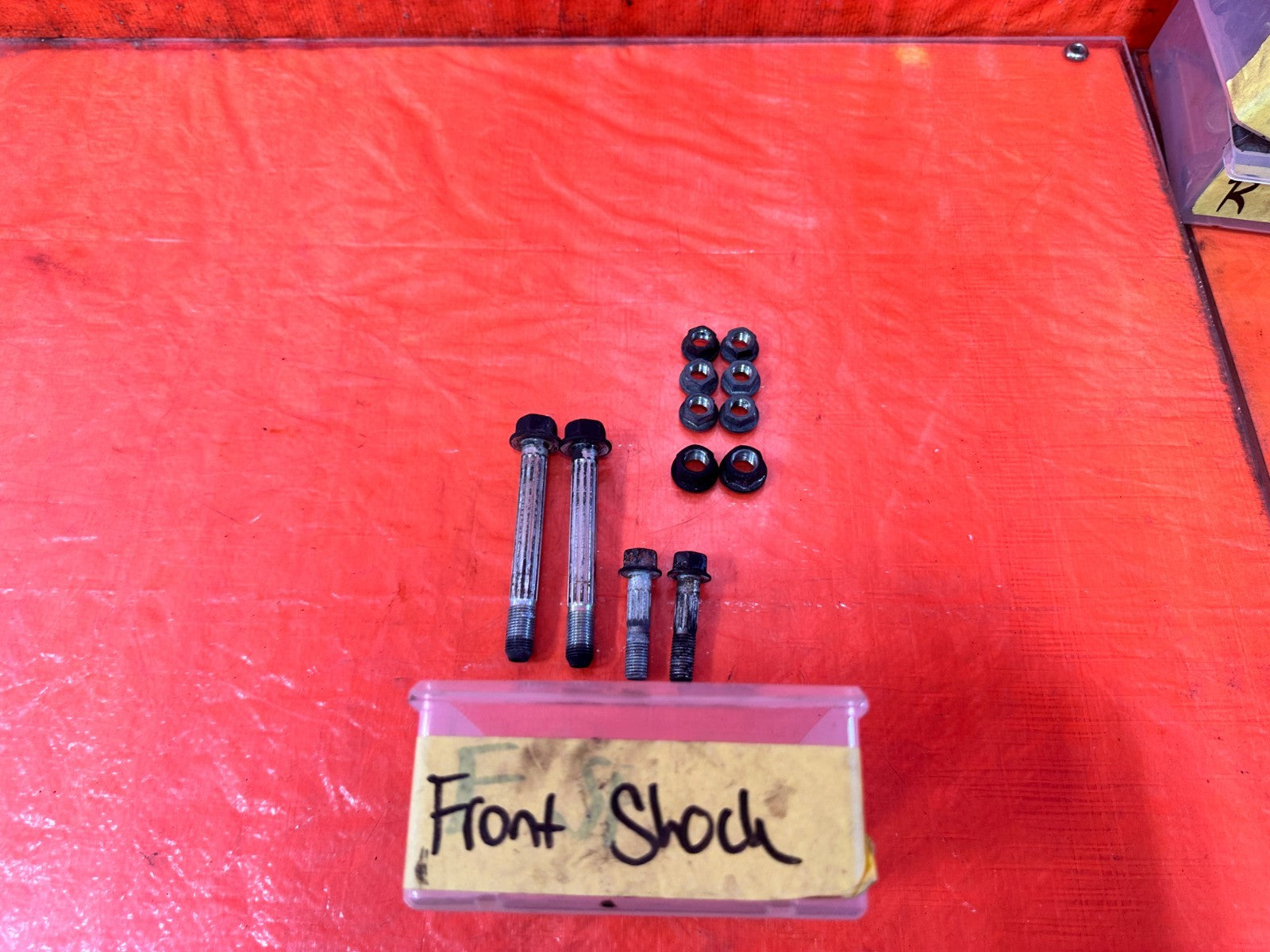 04 08 ACURA TSX   FRONT SHOCK FORK BOLTS NUTS HARDWARE   OEM FACTORY #3040