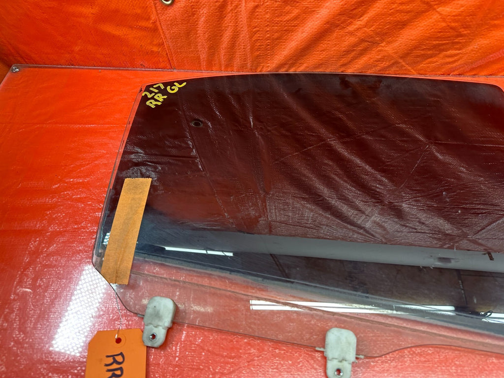 08 15 LANCER EVOLUTION X EVO 10   PASSENGER RIGHT REAR GLASS WINDOW   OEM #2175