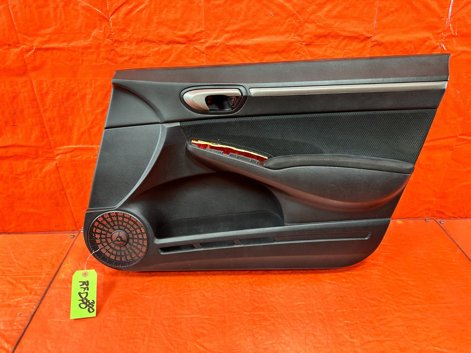 07 11 HONDA CIVIC   SI SEDAN   PASSENGER RIGHT FRONT DOOR PANEL CARD   OEM #3000