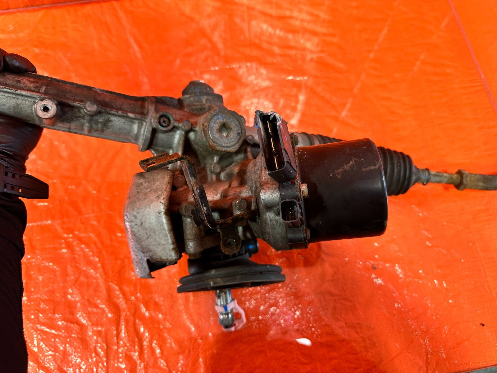 2013 13 HONDA CIVIC SI 2D COUPE POWER STEERING GEAR BOX RACK AND PINION OEM 26517