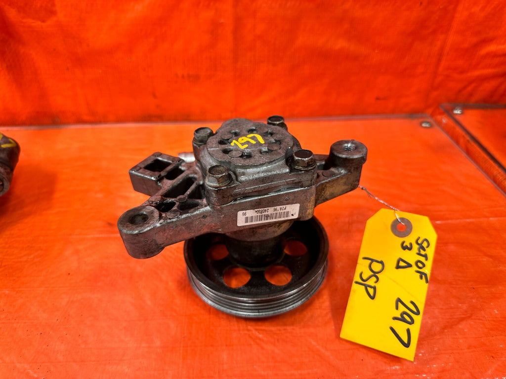 96 00 HONDA CIVIC   D16Y7 D16Y8 POWER STEERING PUMP AC COMPRESSOR ALTERNATOR4