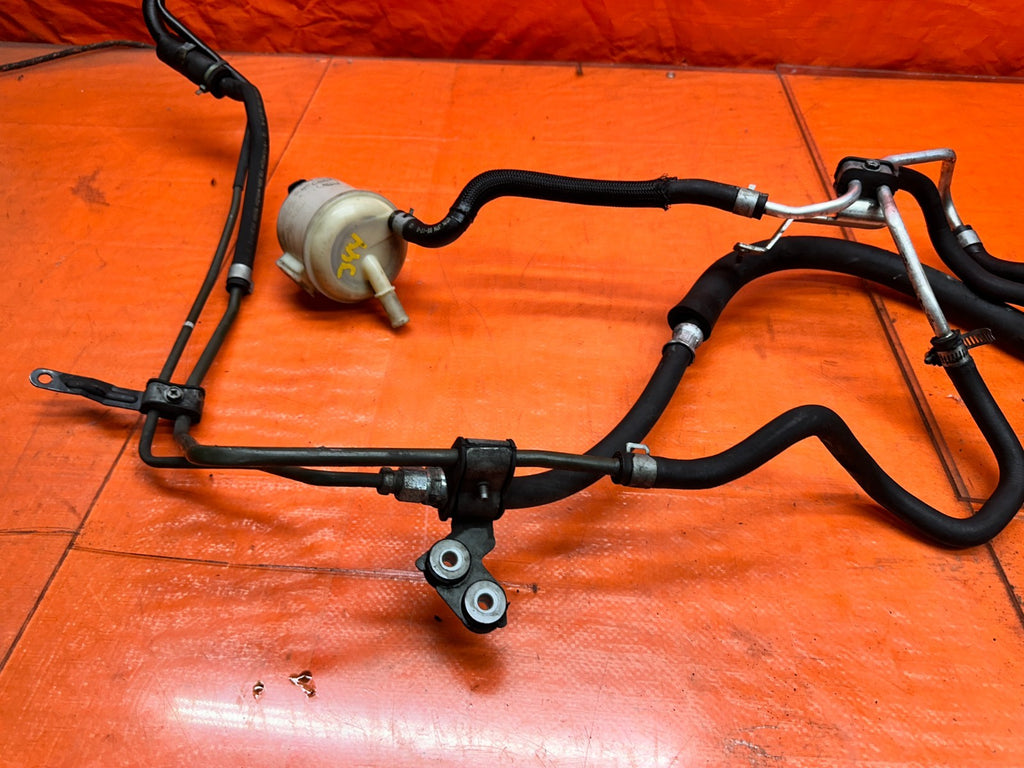 14-15 INFINITI Q50 3.7L RWD HIGH PRESSURE POWER STEERING LINE W/ COOLER & LINES10