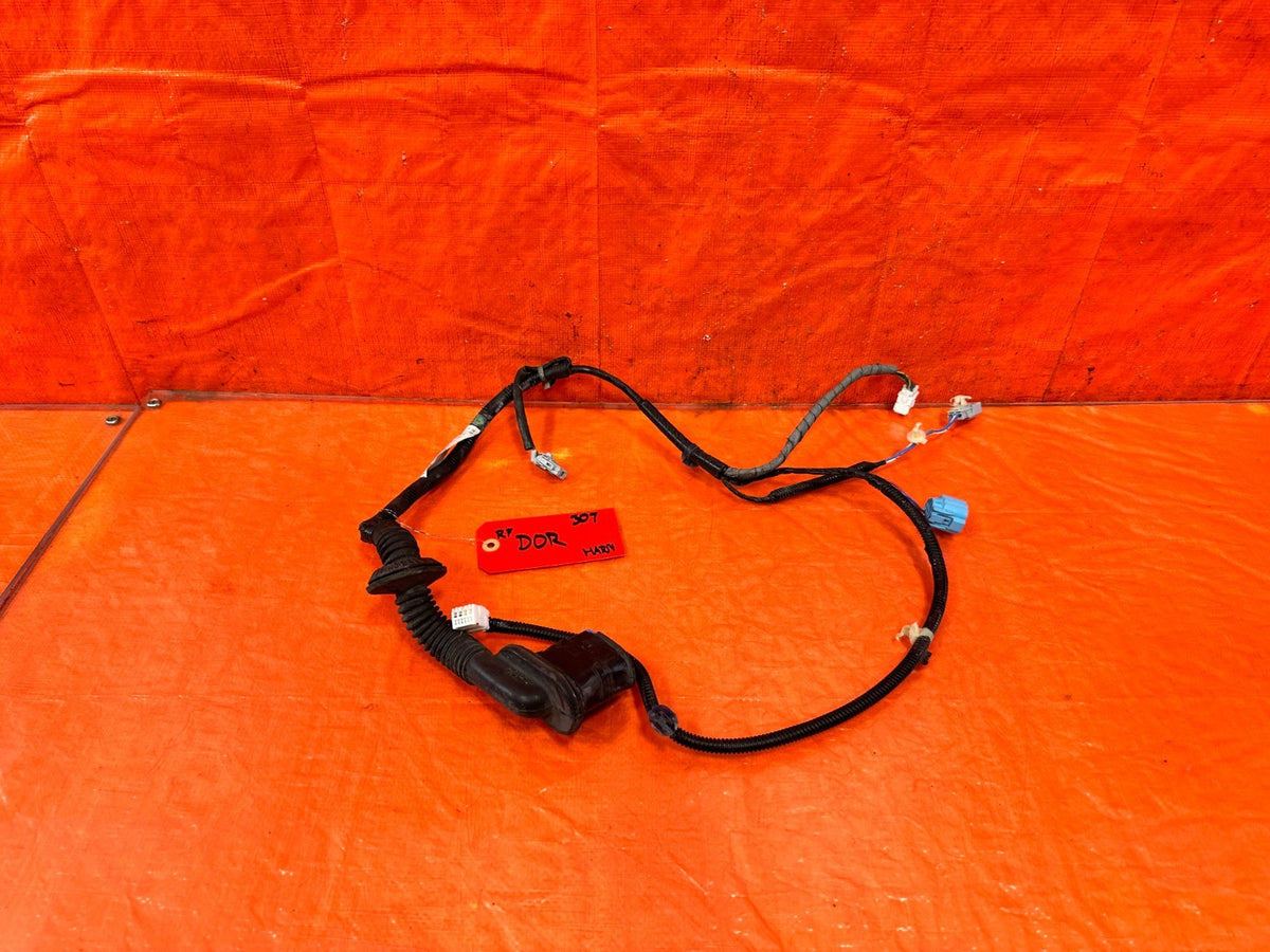 09 HONDA CIVIC SI SEDAN - PASSENGER RIGHT FRONT DOOR HARNESS WIRE LOOM OEM #3070