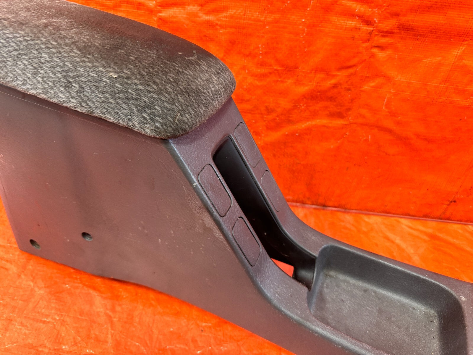 99 00 HONDA CIVIC SI EM1   ARM REST SHIFTER CENTER CONSOLE CUP HOLDER OEM 2973