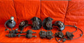 01 05 HONDA CIVIC   FULL 36MM 5 LUG CONVERSION SPINDLES CALIPERS E BRAKE BOOSTER0