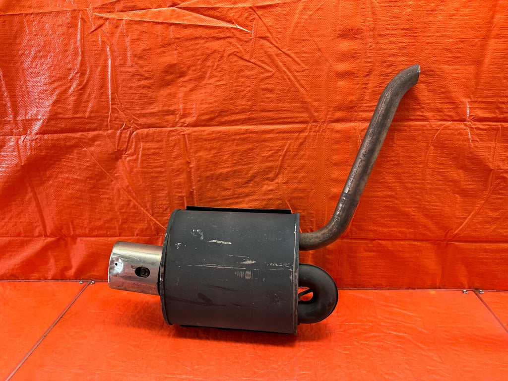 04 09 HONDA S2000   AP2 DRIVER LEFT EXHAUST PAN MUFFLER W/ OVAL TIP   OEM #2247