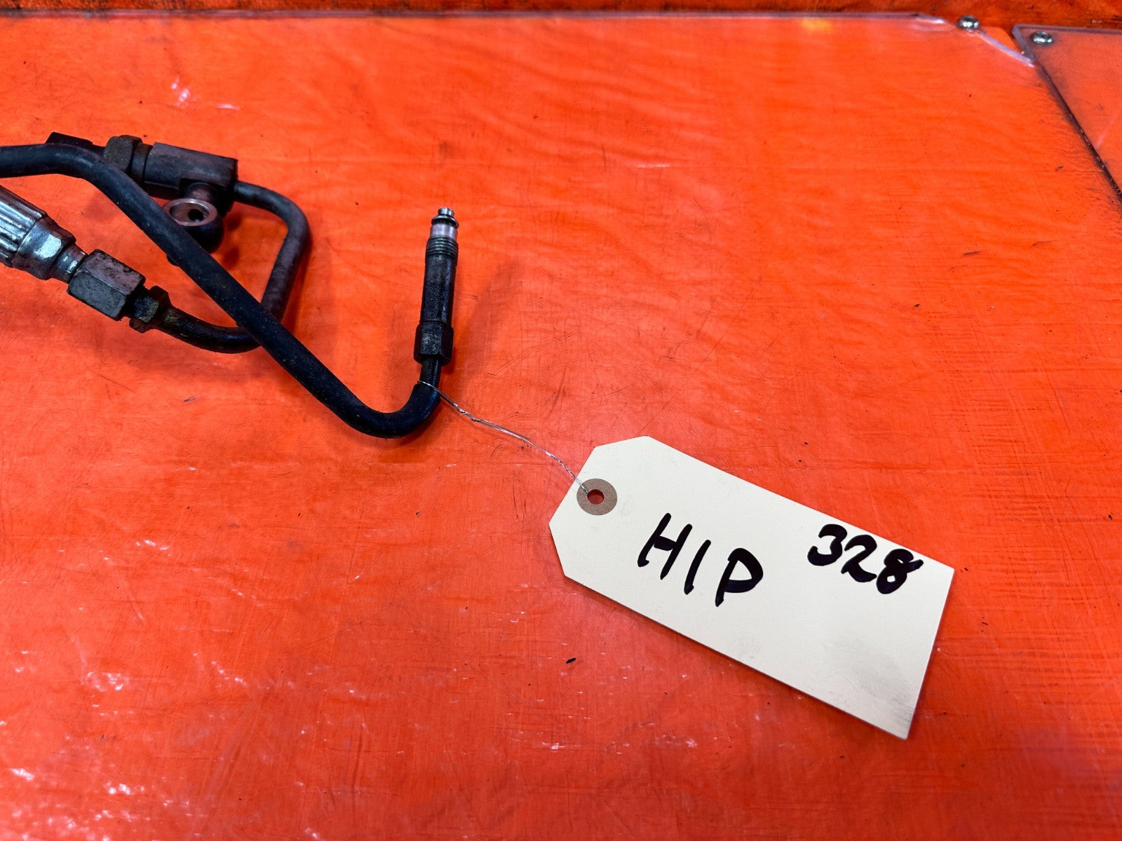 08 10 INFINITI G37 2D COUPE HIGH PRESSURE POWER STEERING HOSE LINE PIPE OEM 3284