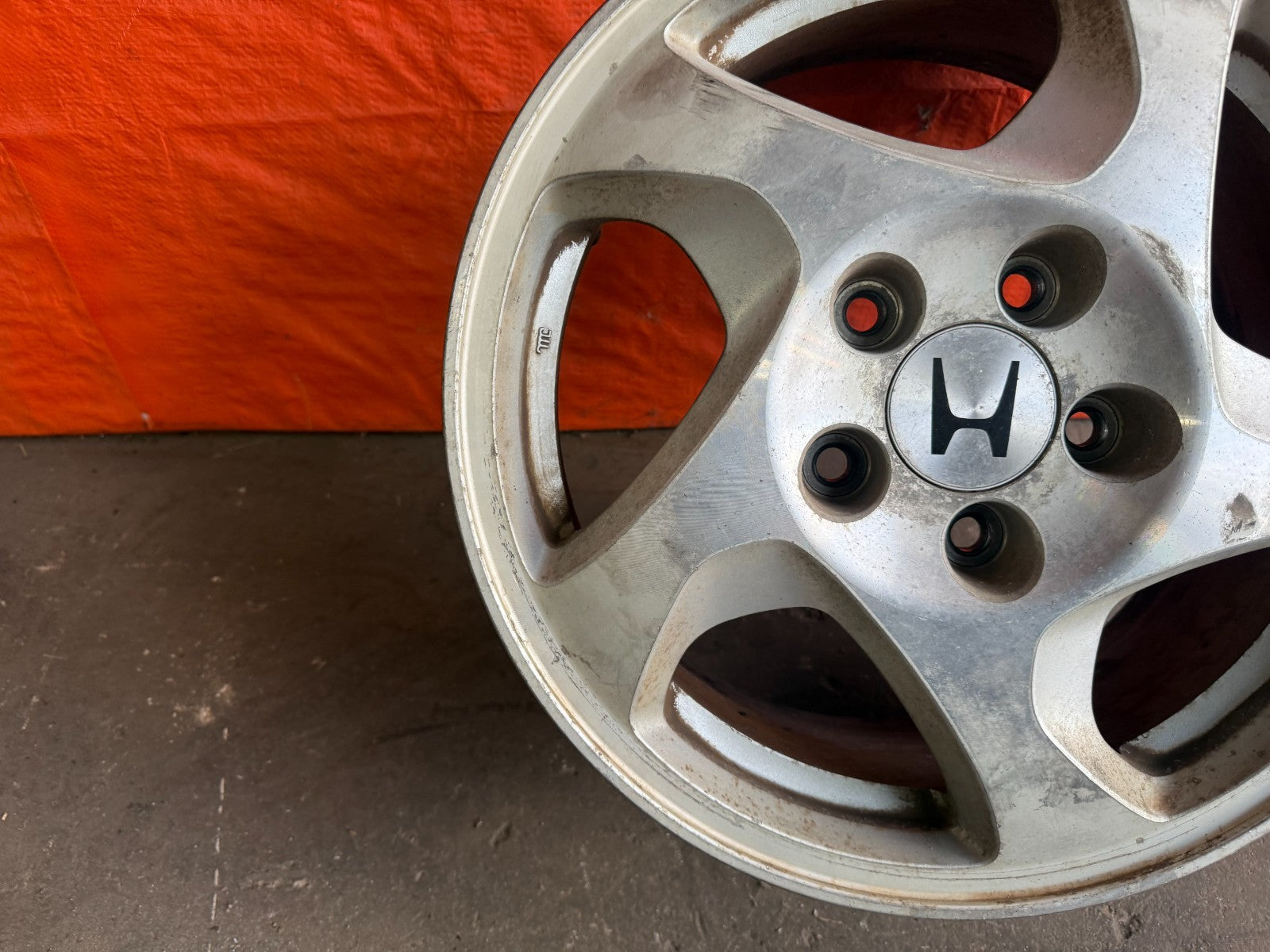 97 01 HONDA PRELUDE   INDIVIDUAL WHEEL RIM   16x6.5 OEM FACTORY #323 15