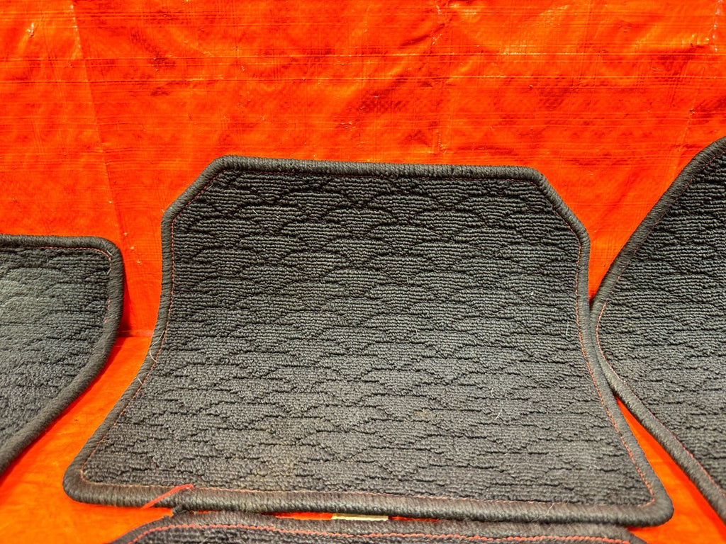 13 16 SCION FRS   FLOOR MAT SET   BLACK COLOR   LEFT RIGHT FRONT REAR   OEM 2935