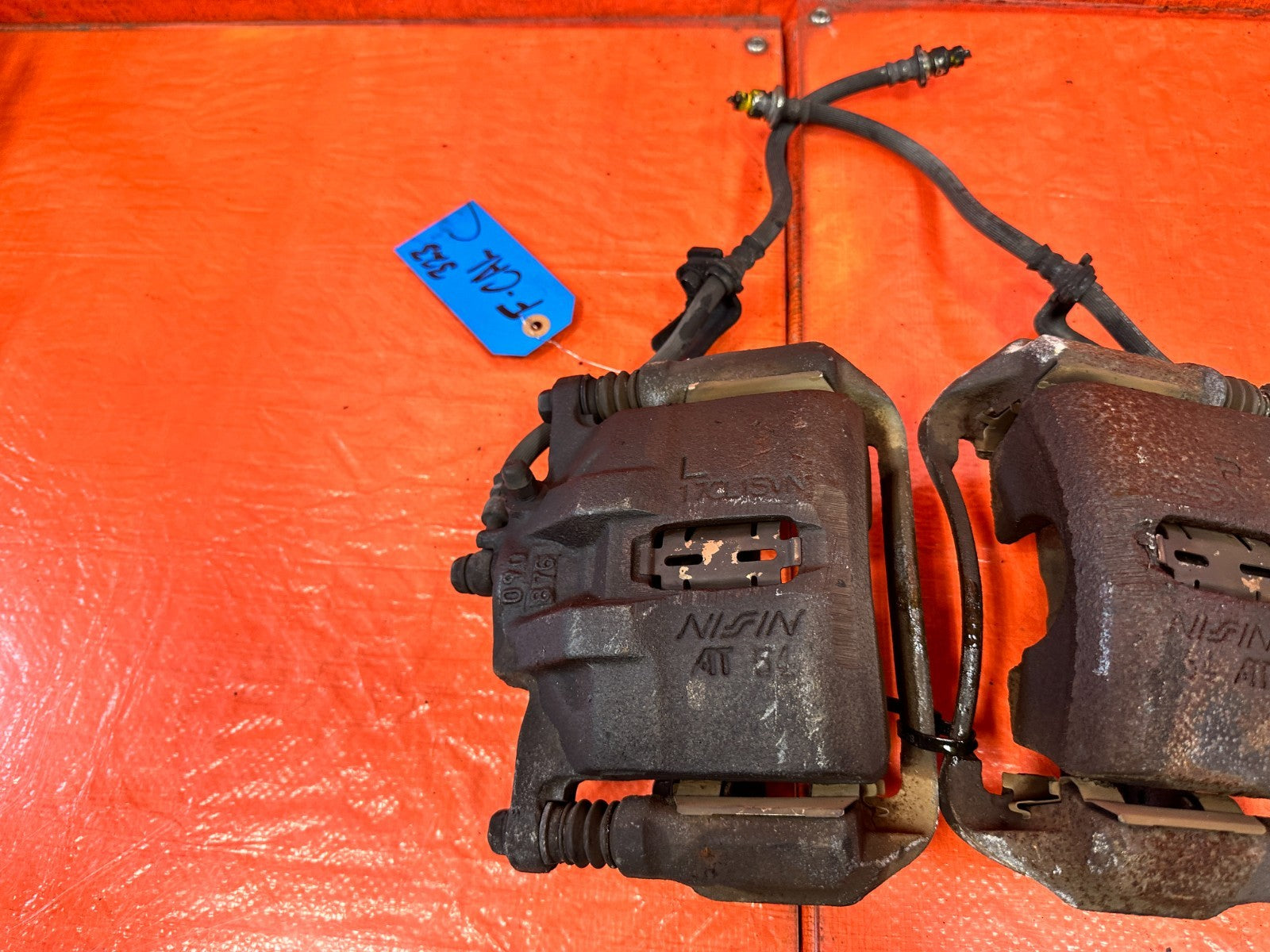 97 01 HONDA PRELUDE   BASE   FRONT BRAKE CALIPERS LEFT & RIGHT   OEM FACTORY 3233