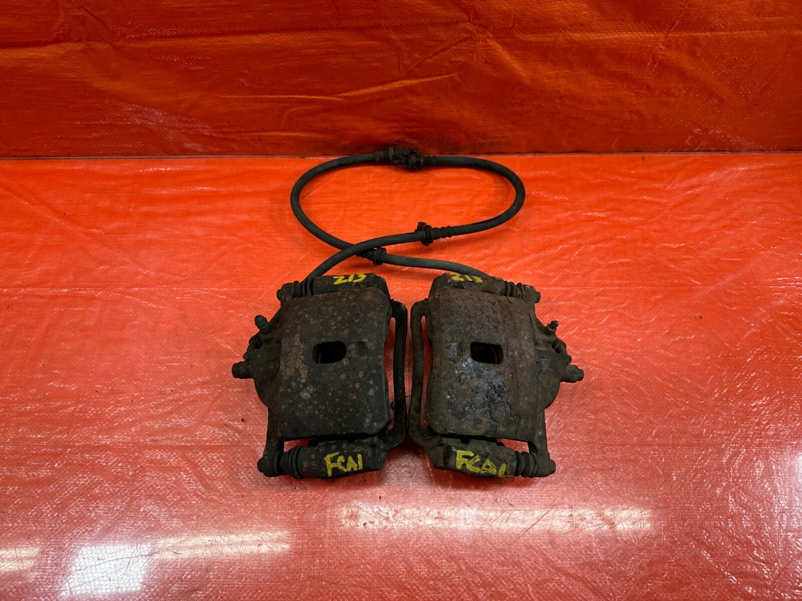 02 03 HONDA CIVIC SI EP3 HATCH BRAKE CALIPER SET CALIPERS FRONT LEFT RIGHT #2130