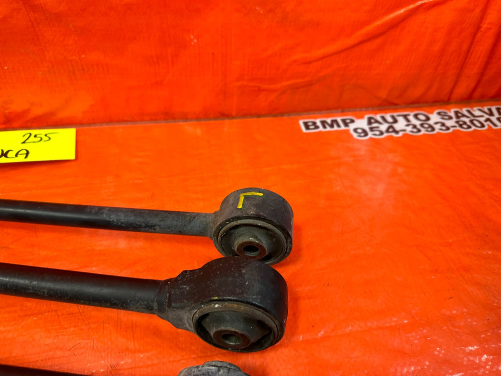 04 08 ACURA TSX   DRIVER LEFT REAR   LOWER UPPER MIDDLE   CONTROL ARMS   OEM 2557