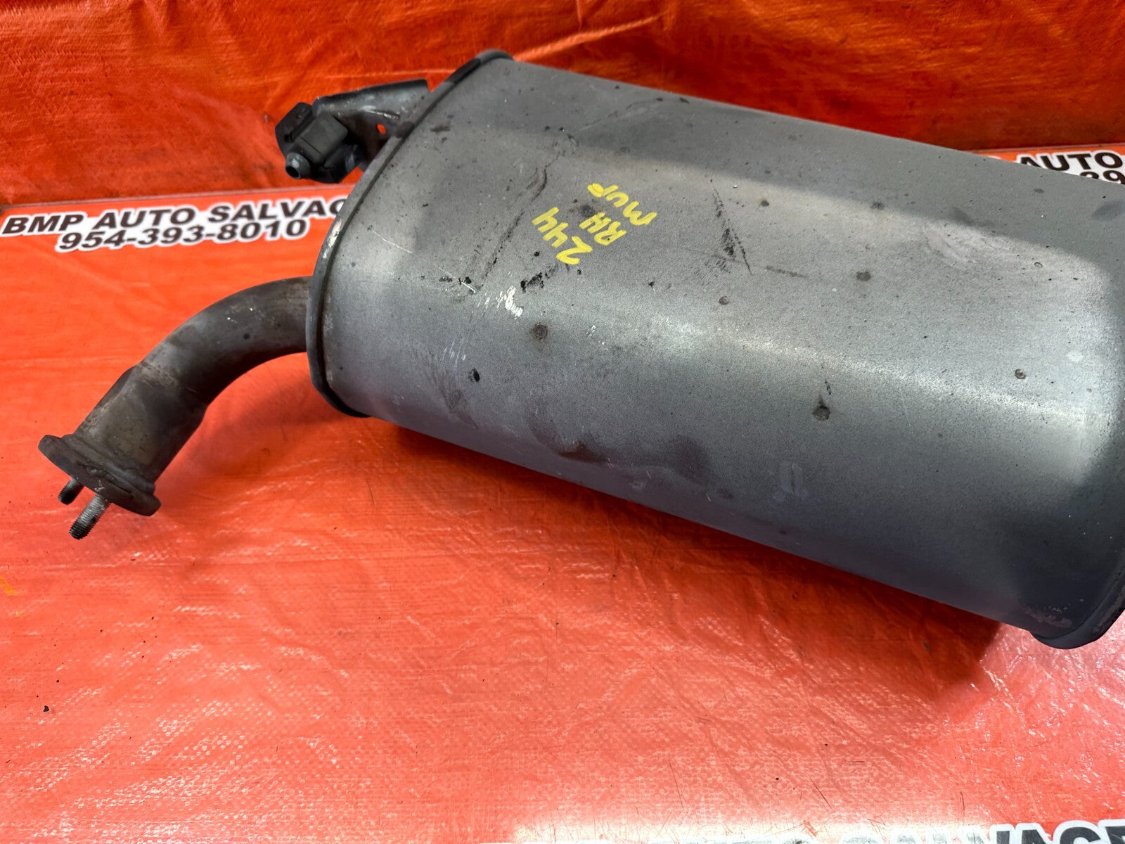 07 09 LEXUS ES350   PASSENGER RIGHT SIDE   EXHAUST PAN MUFFLER   OEM FACTORY 2449