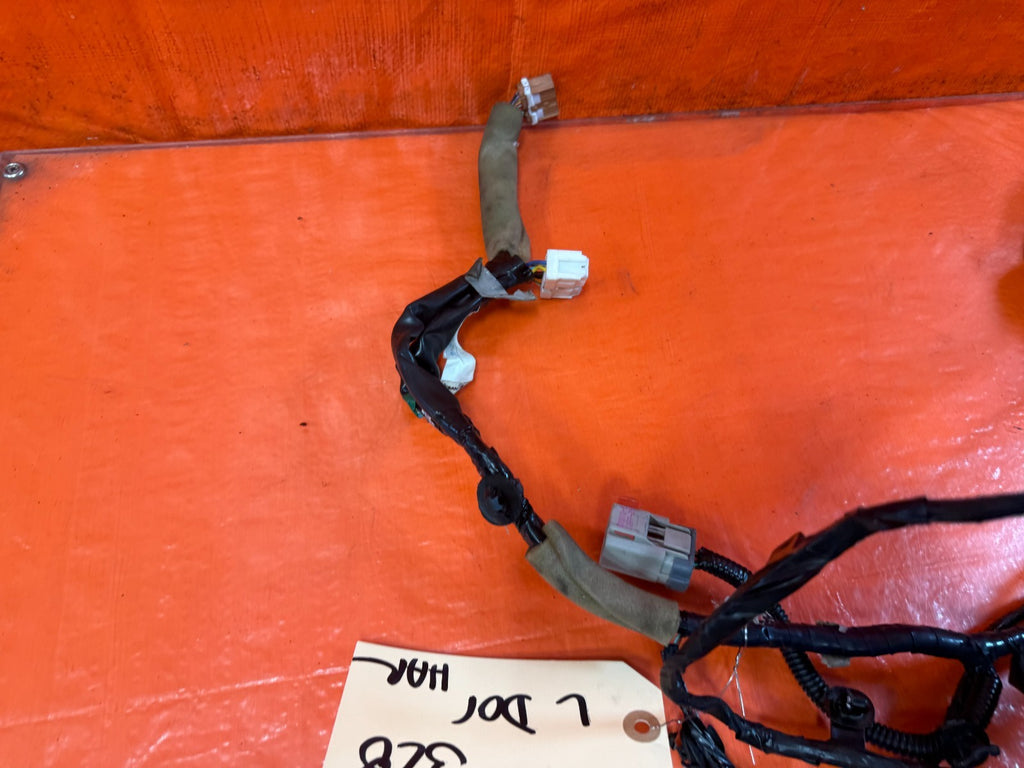 08 15 INFINITI G37 Q60 COUPE DRIVER LEFT FRONT DOOR WIRING HARNESS WIRE LOOM 3287