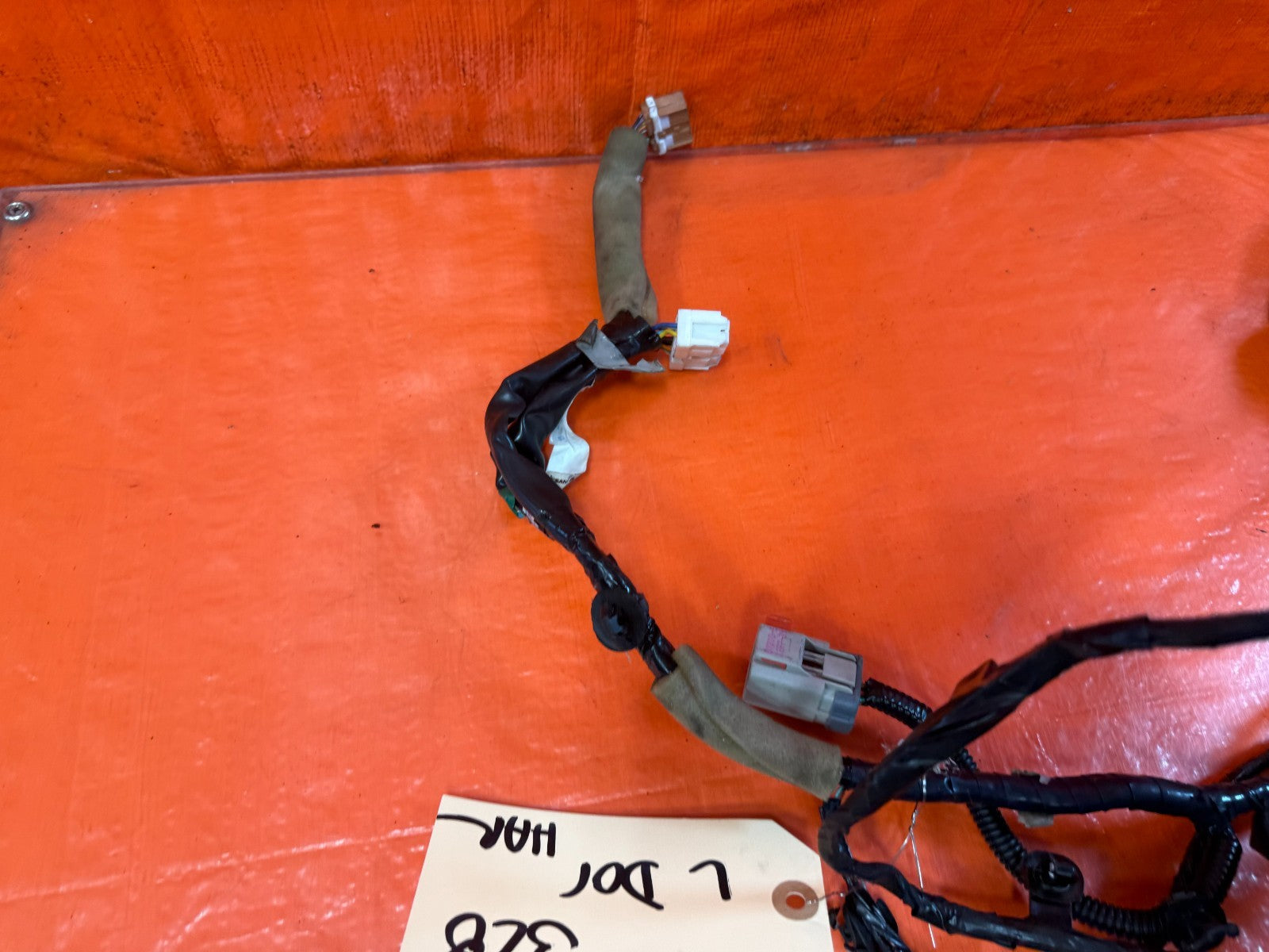 08 15 INFINITI G37 Q60 COUPE DRIVER LEFT FRONT DOOR WIRING HARNESS WIRE LOOM 3287