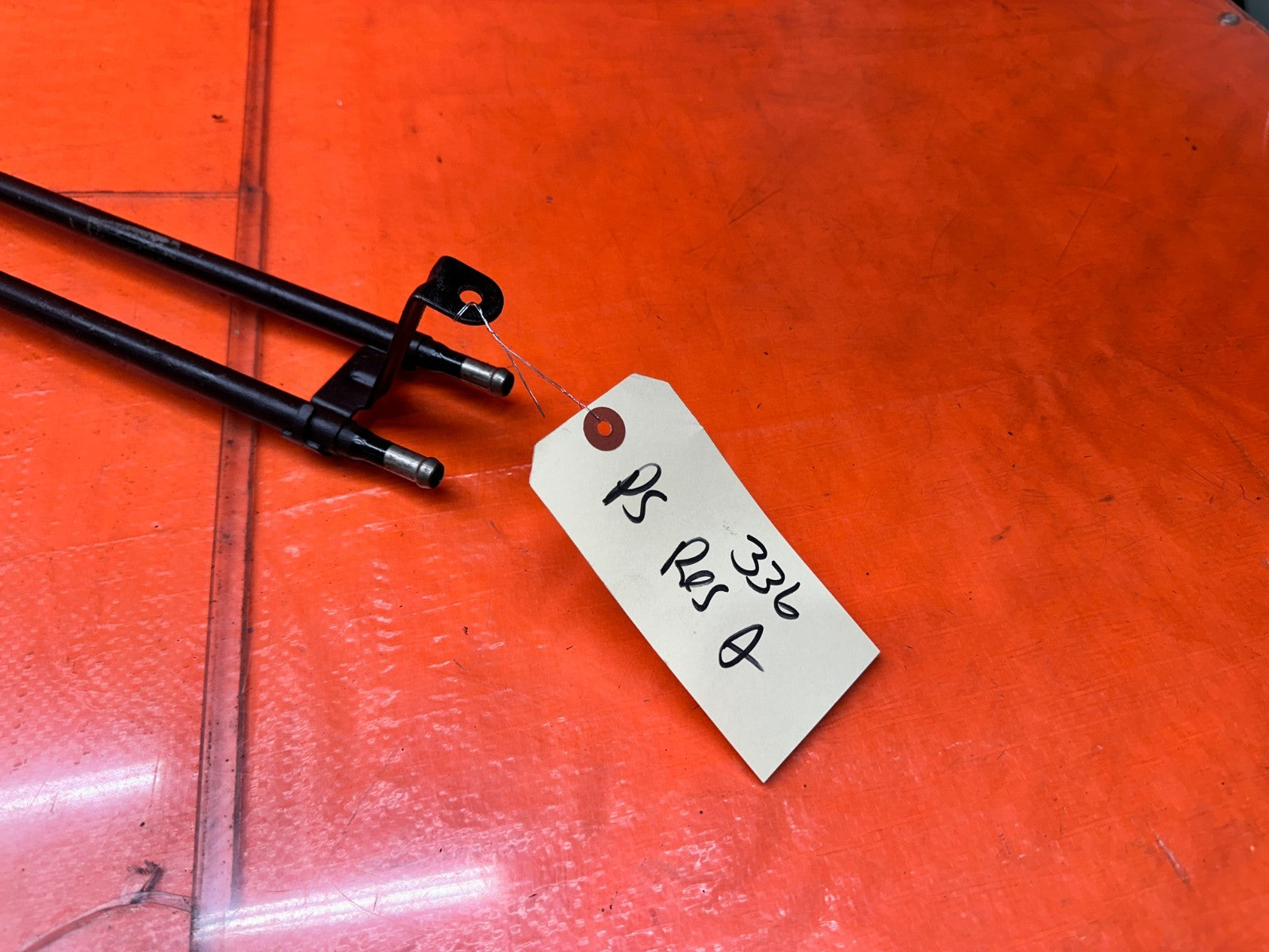 97 01 HONDA PRELUDE 2.2L POWER STEERING FLUID COOLER METAL HARD LINE OEM #3364