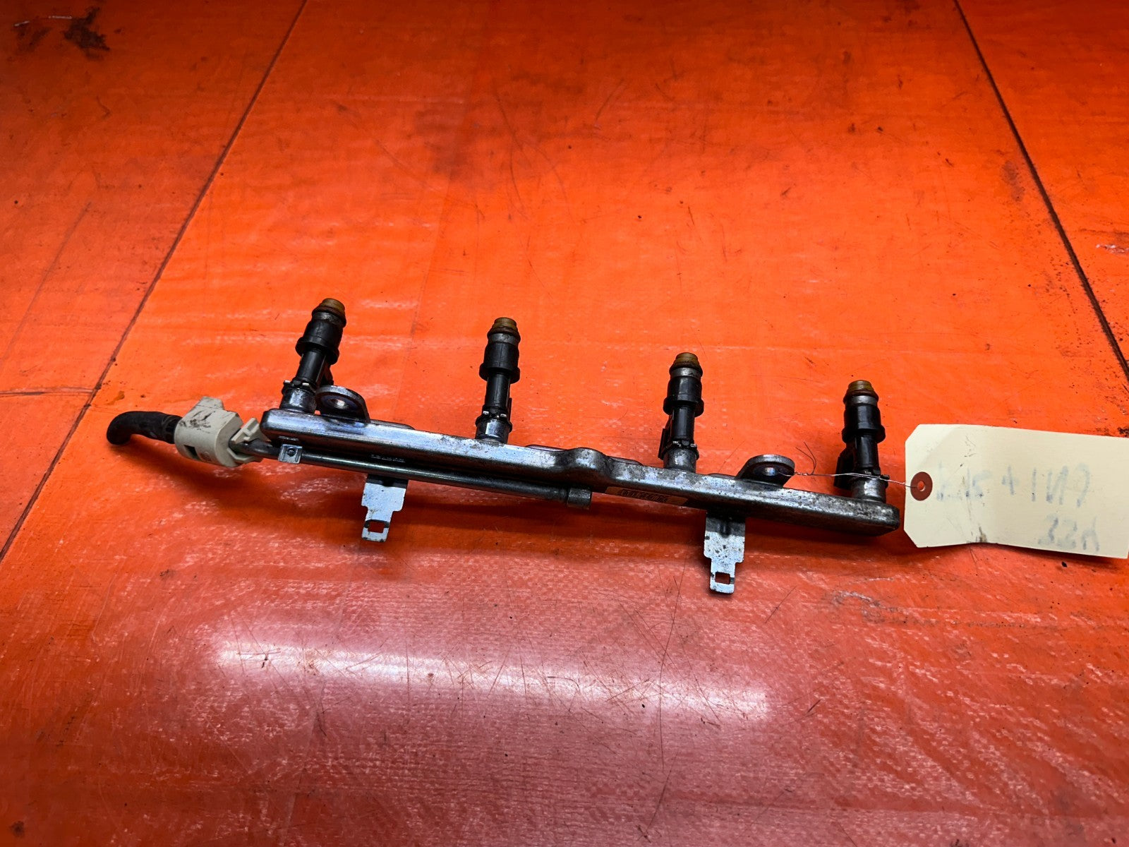 13 15 HONDA CIVIC SI 2.4L K24Z7 FUEL RAIL TUBE W/ INJECTORS ASSEMBLY OEM #3347